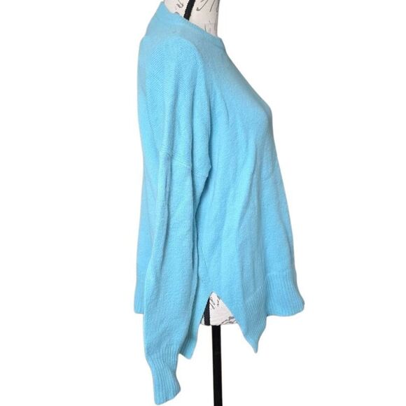 Treasure & Bond Ladies Size Small Blue Soft Cozy Crewneck Pullover Sweater - Picture 2 of 6